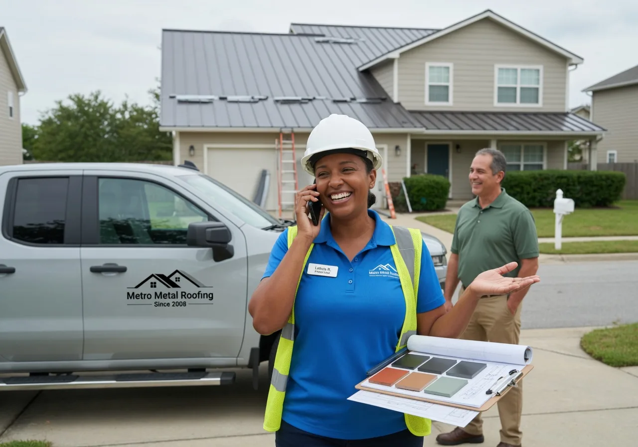 Storm Damage Metal Roof Repair in Eau Claire, MI